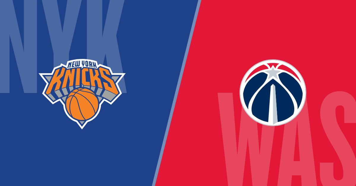 New York Knicks Vs Washington Wizards 6 Jan 2024 Full Game Replay ...